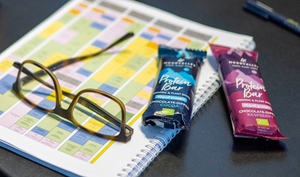 Veganska proteinbars - chocklad och hallonsmak