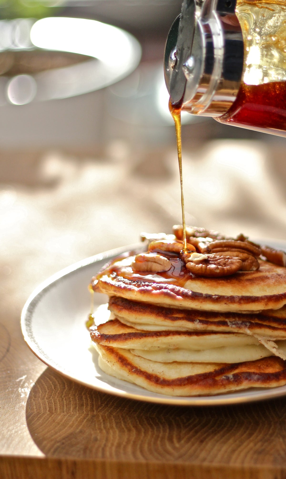 Veganskt protein pulver - tillagas med pannkakor