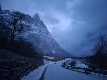Helt plötsligt blev världen vit!