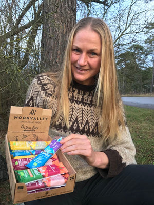 Ida pratar vinterträningsförhållanden