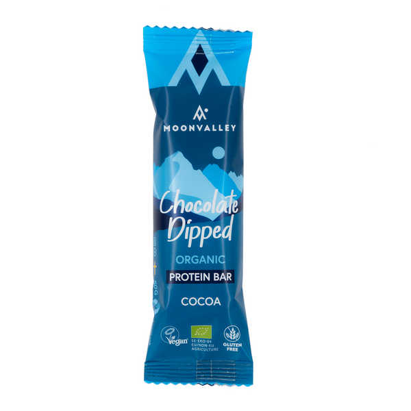 Veganska Proteinbars Chokladöverdrag Kakao 12-pack