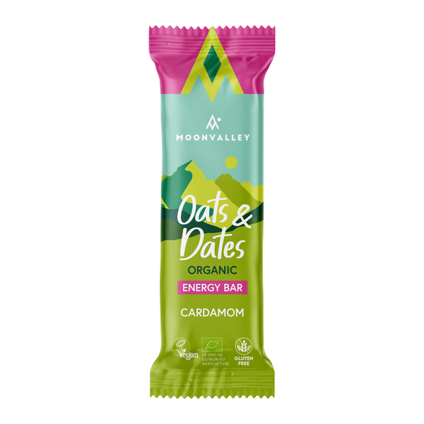 Veganska Energibars Havre & Dadlar Kardemumma 12-pack