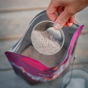 Post-WorkoutMix_Chocolate från Moonvalley - Perfekt för protein intag och återhämtning. Enkel att blanda. Kan både drickas varm och kall